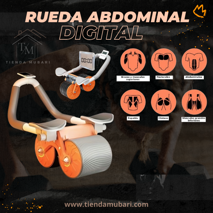 Rueda Abdominal Digital + ENVÍO GRATIS 📦