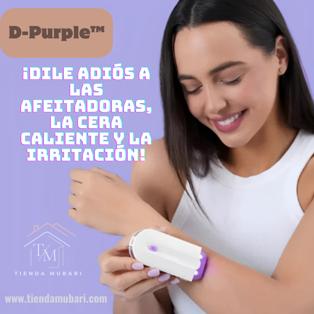 Depiladora 2 en 1 D-Purple™